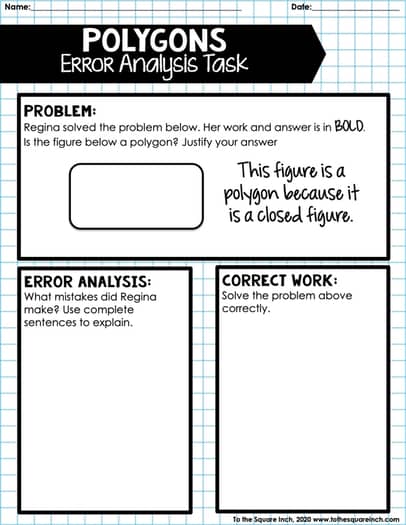 Geometry Error Analysis