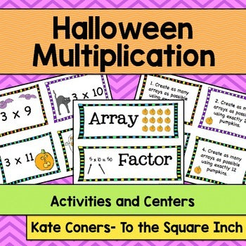 Halloween Math Multiplication Activities
