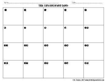 Comparing and Ordering Negative Fractions and Decimals Task Cards