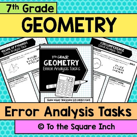Geometry Error Analysis