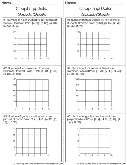 5th Grade Math Exit Slips