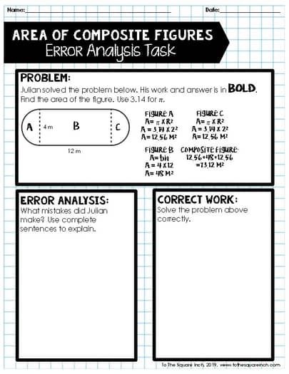 Geometry Error Analysis