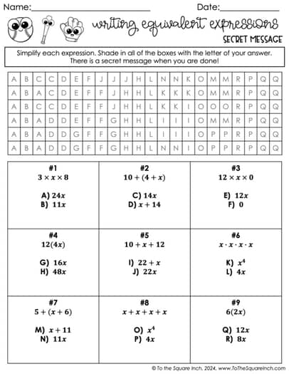 April Holiday Math Worksheets - 6th Grade - April Fools Day, Earth Day, Baseball