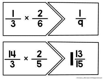 Multiplying Fractions Center