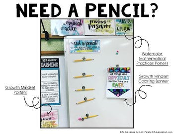 Pencil Sign Out Posters