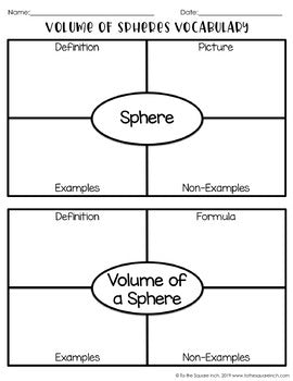 Volume of Spheres