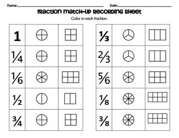 Identifying Fractions Center