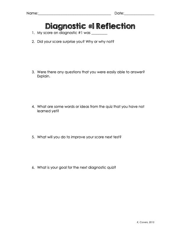 5th Grade Math Diagnostic Quizzes