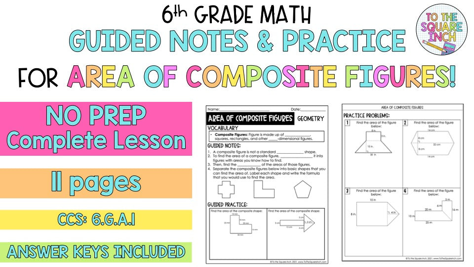 Area of Composite Figures