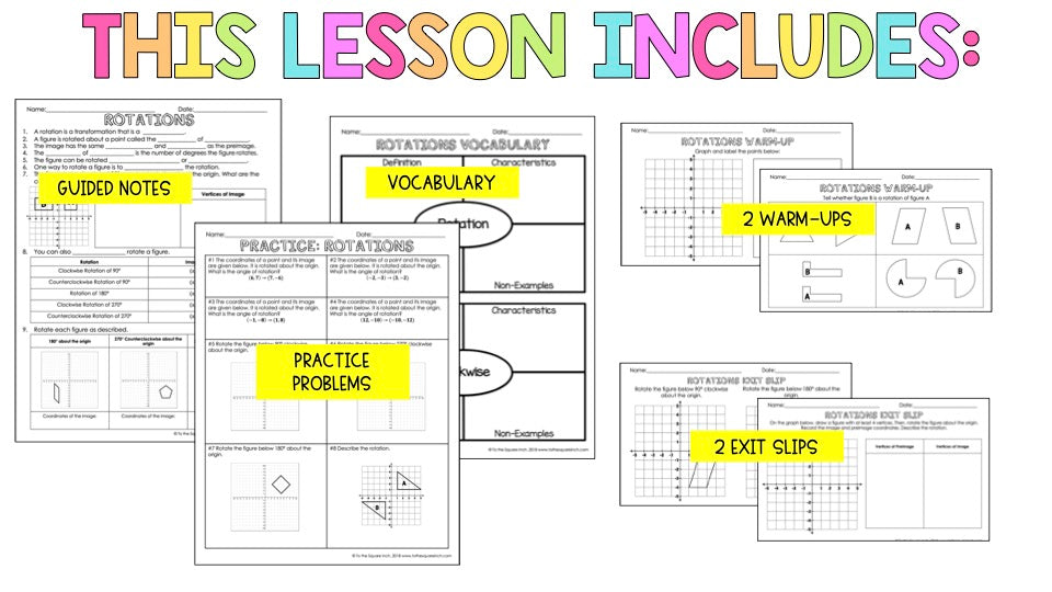 Rotations Notes