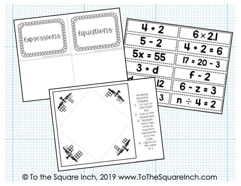 Solving Equations Interactive Notebook