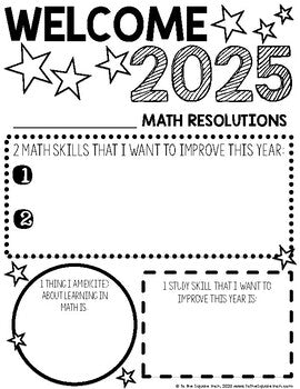 New Years Math Resolutions