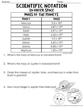 Scientific Notation Notes