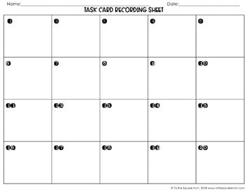 Proportions Task Cards