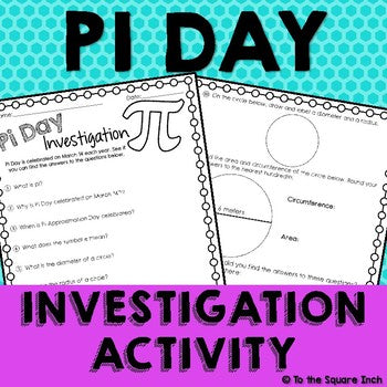 Pi Day Activity