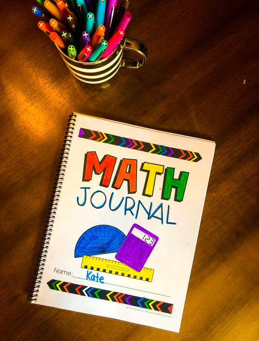 Year Long Math Journals