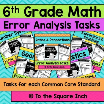 Math Error Analysis – To The Square Inch