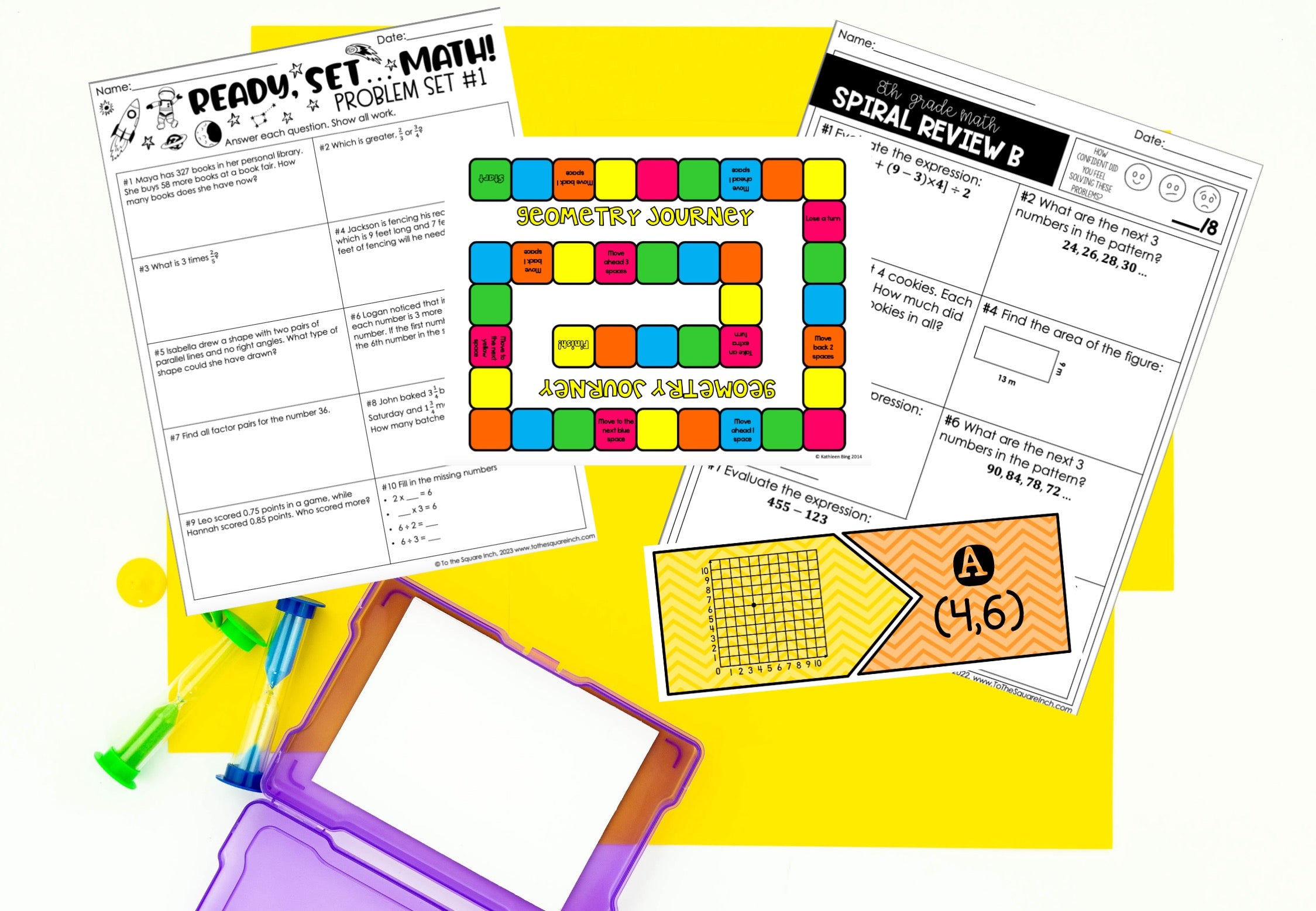 8th Grade Math Catalog To The Square Inch