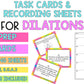 Dilations Task Cards