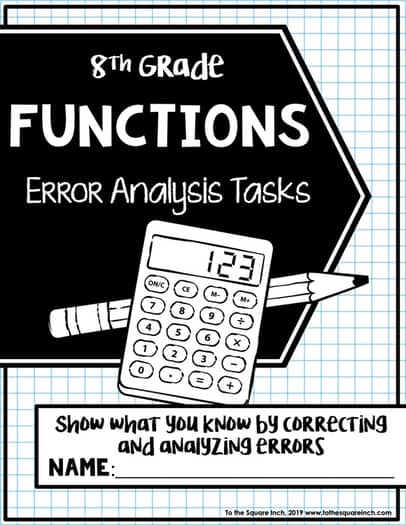 Functions Error Analysis