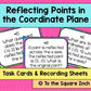 Reflecting Points in the Coordinate Plane Task Cards