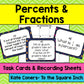 Percents and Fractions Task Cards