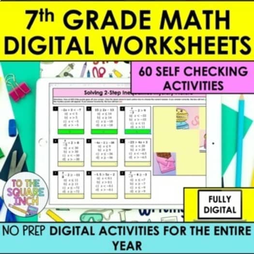 Fss Math 7th Grade Math 7th Grade Math Resources – To The Square Inch