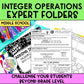 Expert Folders: Integer Operations Bundle Challenge and Enrichment
