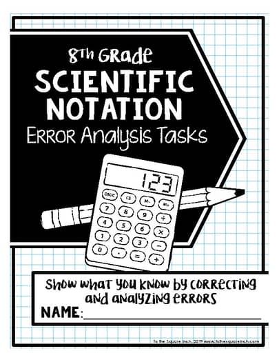 Scientific Notation Error Analysis