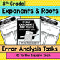 Exponents and Roots Error Analysis