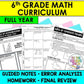 6th Grade Math Curriculum