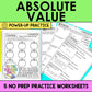 Absolute Value Practice Worksheets
