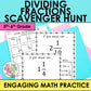 Dividing Fractions Scavenger Hunt | Interactive Math Practice Activity