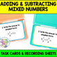 Adding & Subtracting Mixed Numbers