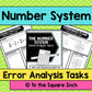 Number System Error Analysis