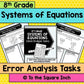 System of Equations Error Analysis
