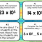 Multiplying by Powers of 10 Task Cards