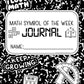 Math Symbol of the Week Posters and Journal | Middle School Math Vocabulary