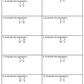 Dividing Fractions Practice Worksheets