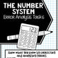 Number System Error Analysis