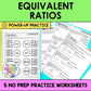 Equivalent Ratios Practice Worksheets