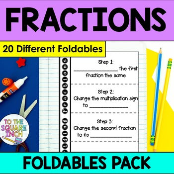 Fractions Foldable