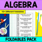 Algebra Foldable