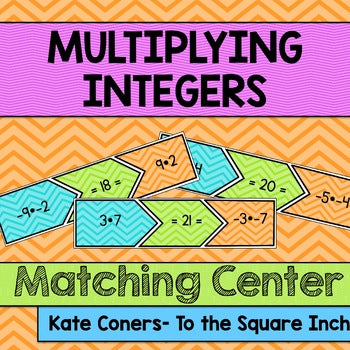Multiplying Integers Center