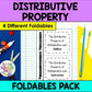 The Distributive Property Foldable