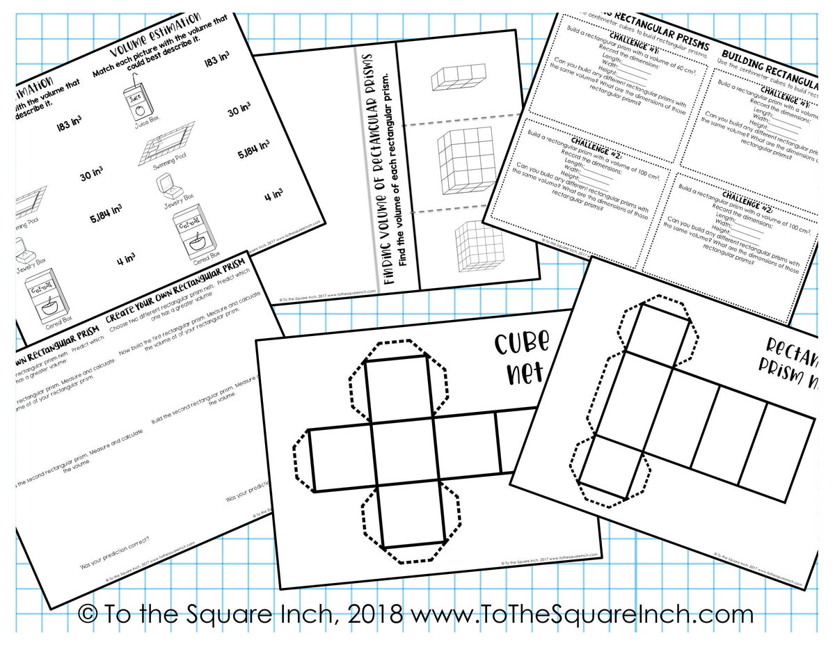 Rectangular Prism Box Net Rectangular Prism Box Template