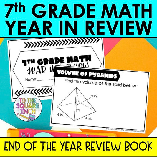 Great 7 Math 7th Grade Math Resources – To The Square Inch