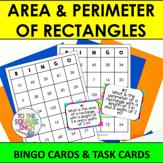 Area and Perimeter Bingo