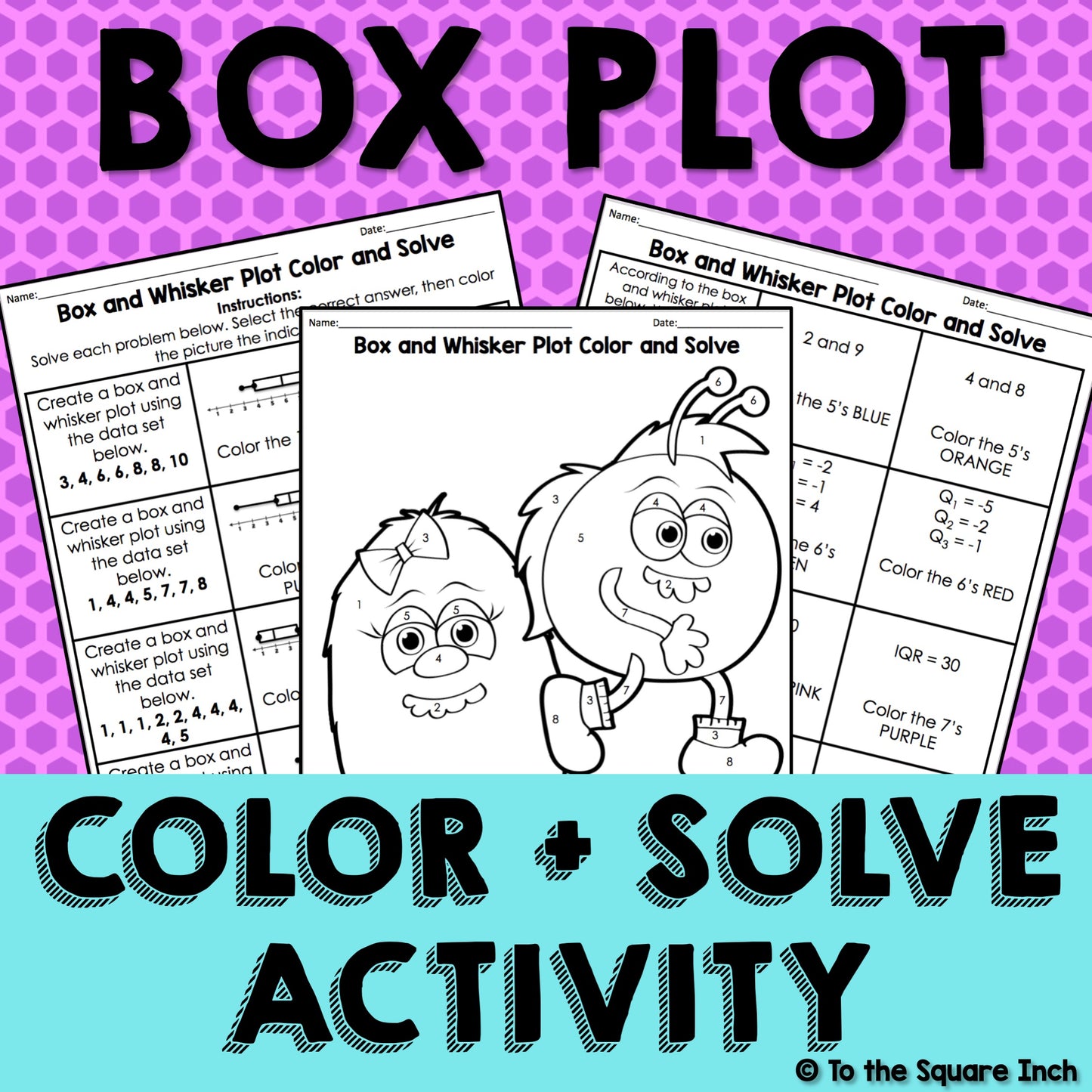 Box Plot Color and Solve – To The Square Inch