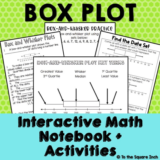 Box Plot Coloring Sheets Box Plot – To The Square Inch